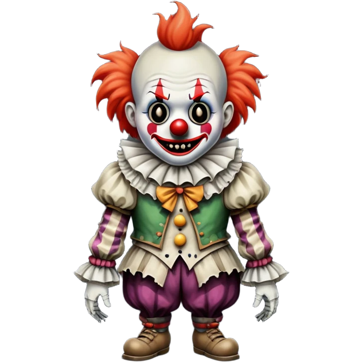 create clown Dark Souls style emoji