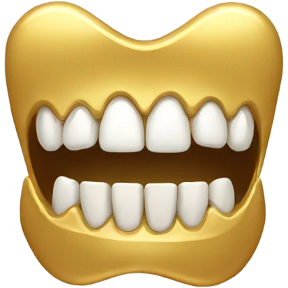 gold tooth emoji