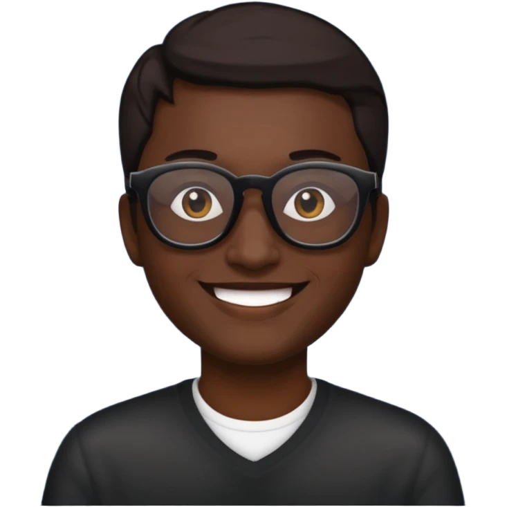 Oil  dark glasses emoji