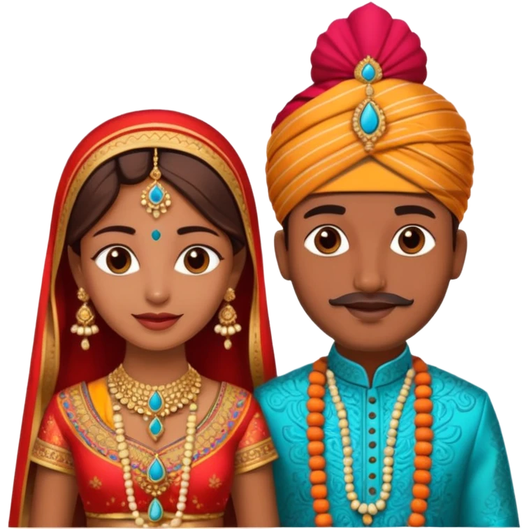indian marriage emoji