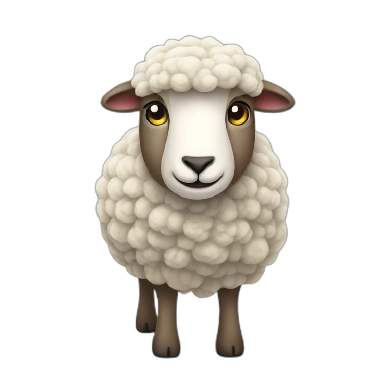 Wool- Merino sheep emoji