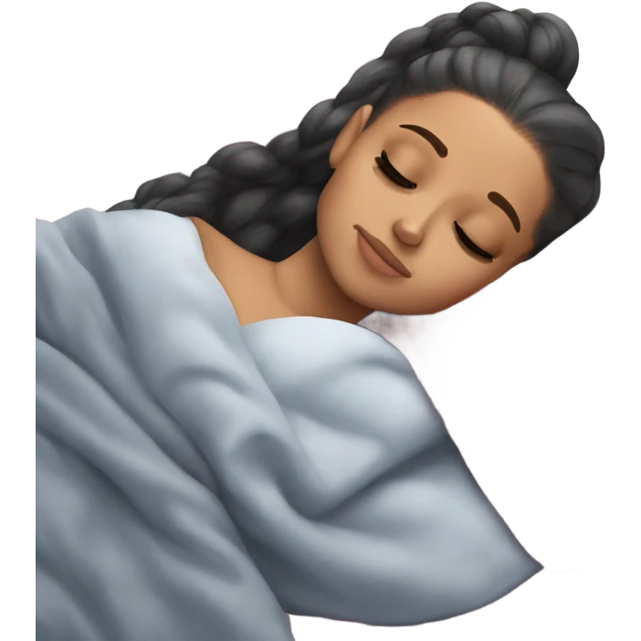 Ariana Grande sleeping emoji