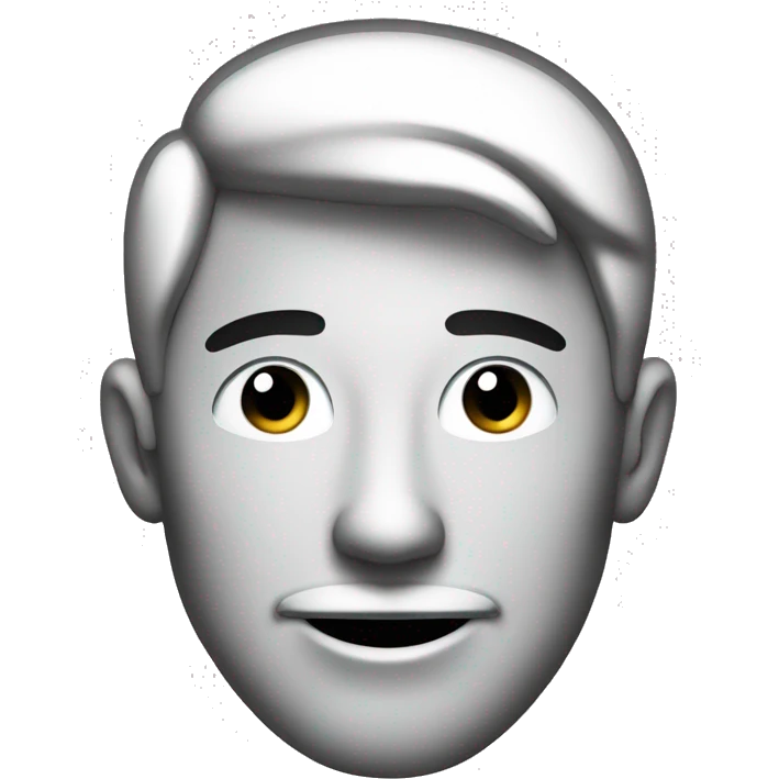 Smiling face emoji icon in black outline form only. No inner fill color emoji