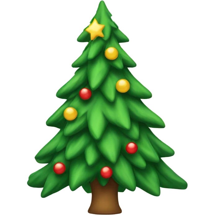 Chrismas tree emoji