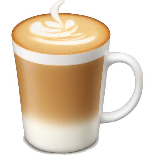 Chai latte emoji