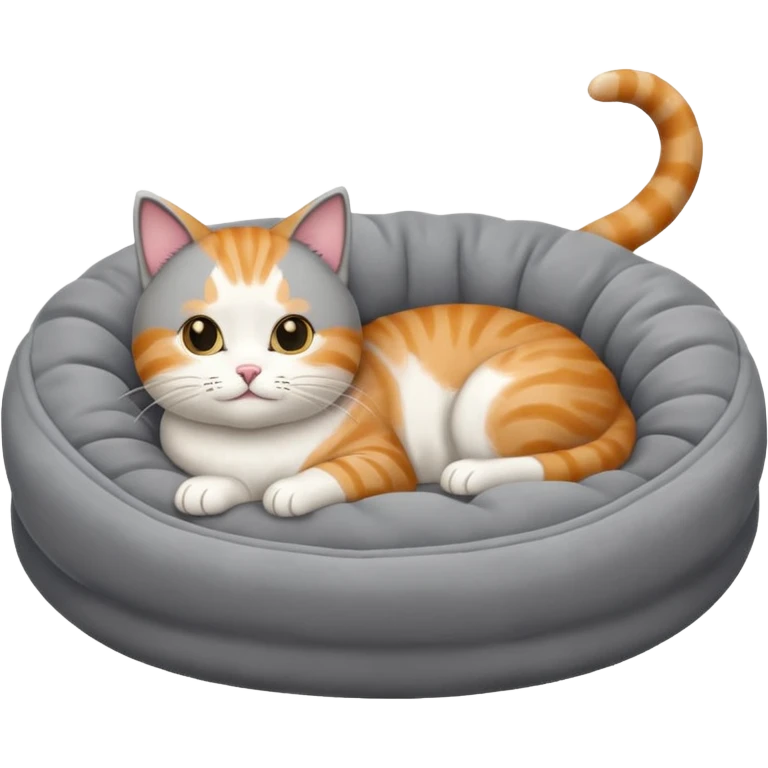 Cat bed emoji