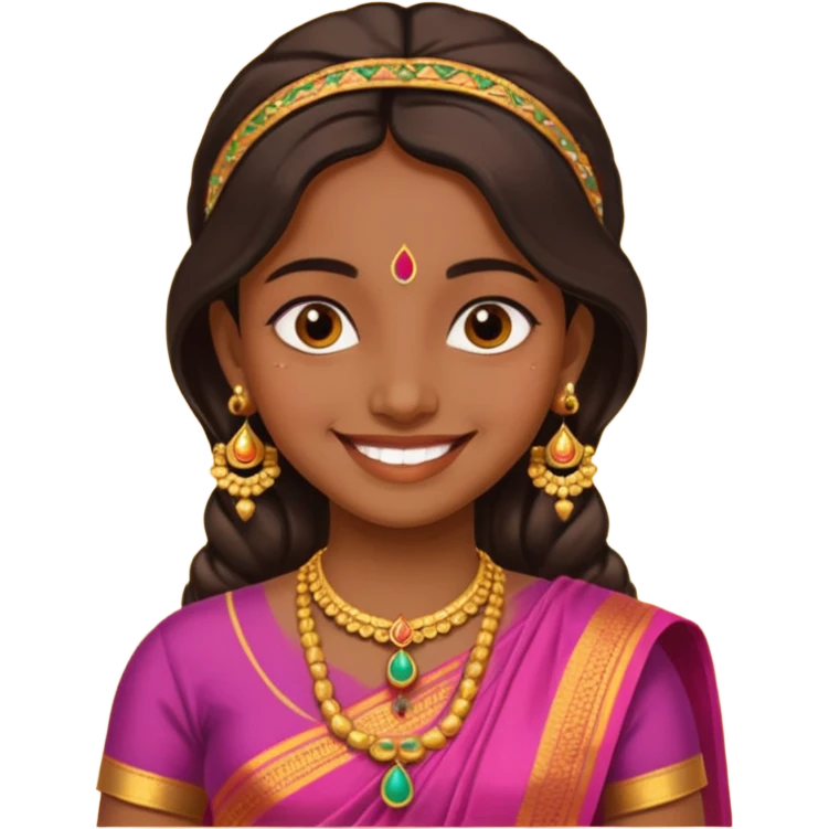 South India aesthetics for a girl’s picture  emoji