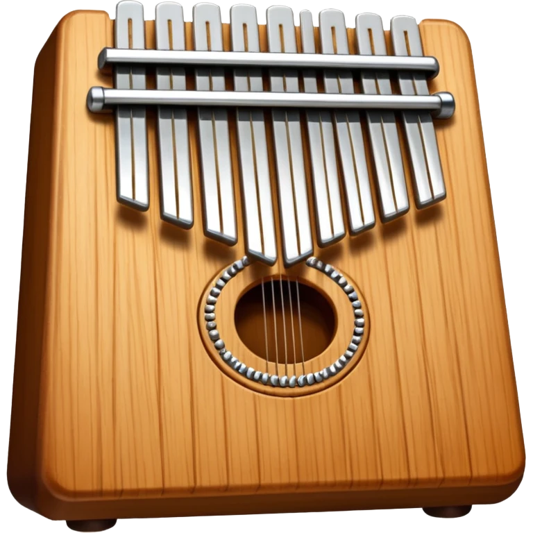 wood kalimba  emoji