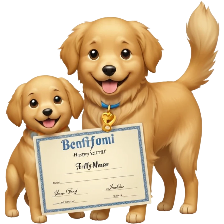 Certified Dog Owner Benefits emoji