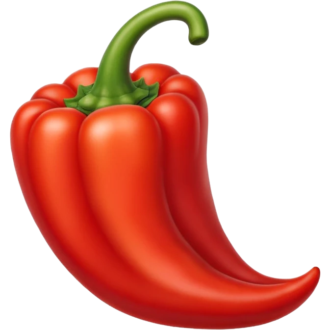 whole red pepper emoji