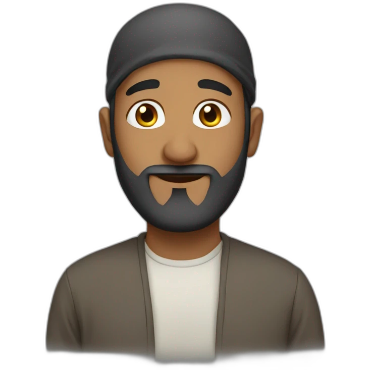 A Muslim man emoji