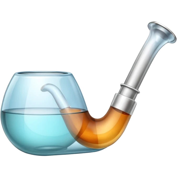 Glass pipe emoji