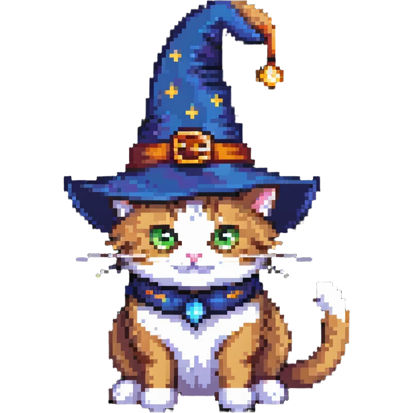 wizard cat emoji
