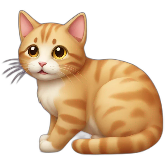 Cat love emoji