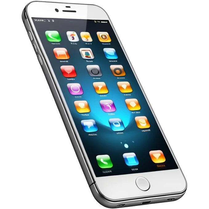 Super Futuristic phone emoji
