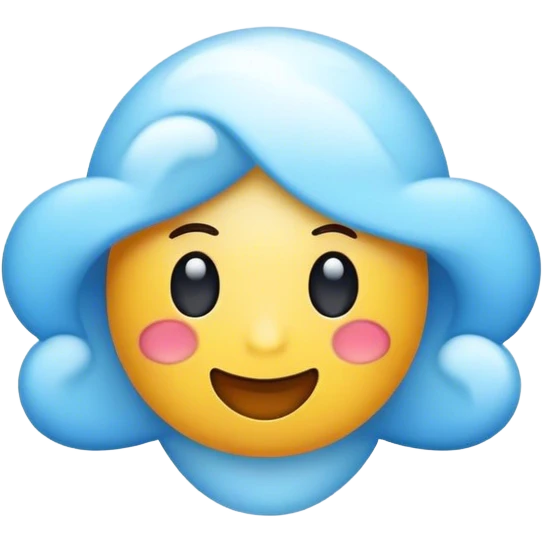 sky blue emoji emoji