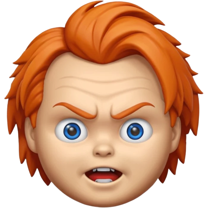 Un emojin de chuky emoji
