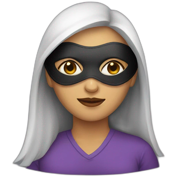 masked woman emoji