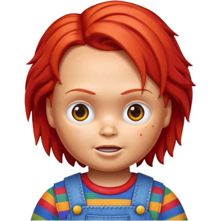 Un emojin de chuky emoji