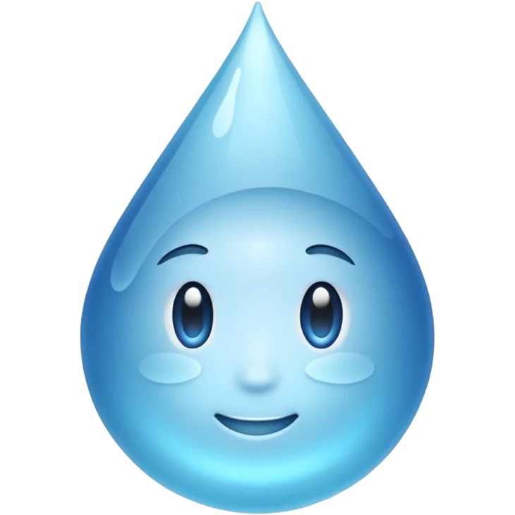 Botella de agua emoji