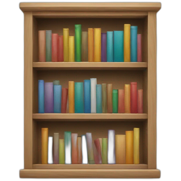 Bookshelf emoji
