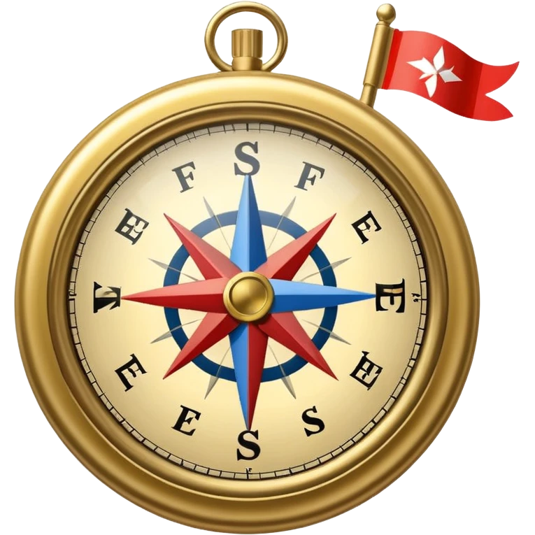 compass with a #5fe089 color flag emoji