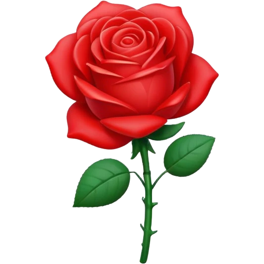 rose toy emoji