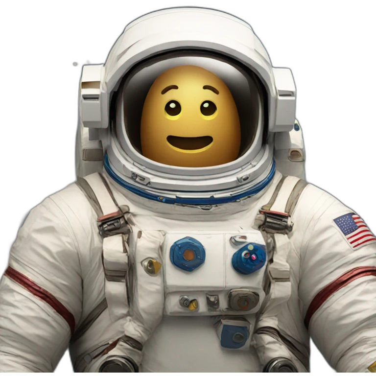 Potato-astronaut emoji