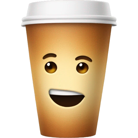 hot tea in paper cup emoji