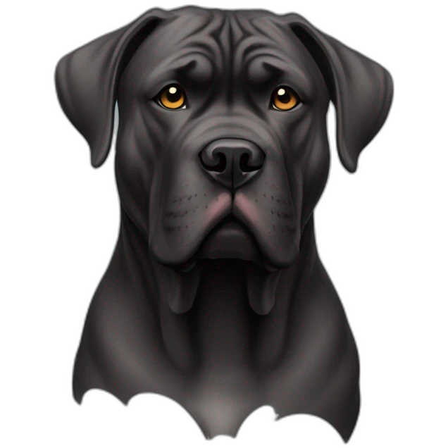 Cane Corso in profile emoji