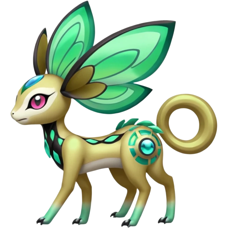 Meloetta-Inteleon-Gabite-Keldeon-Pokémon-Fakémon-fusion-hybrid-creature emoji