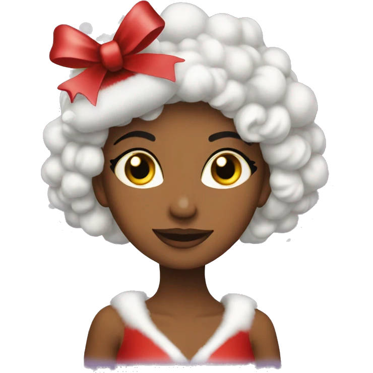 Christmas coquette  emoji