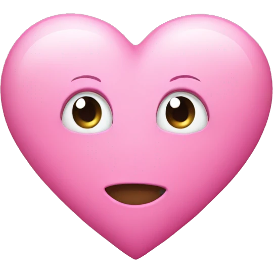 Pink heart imoji emoji