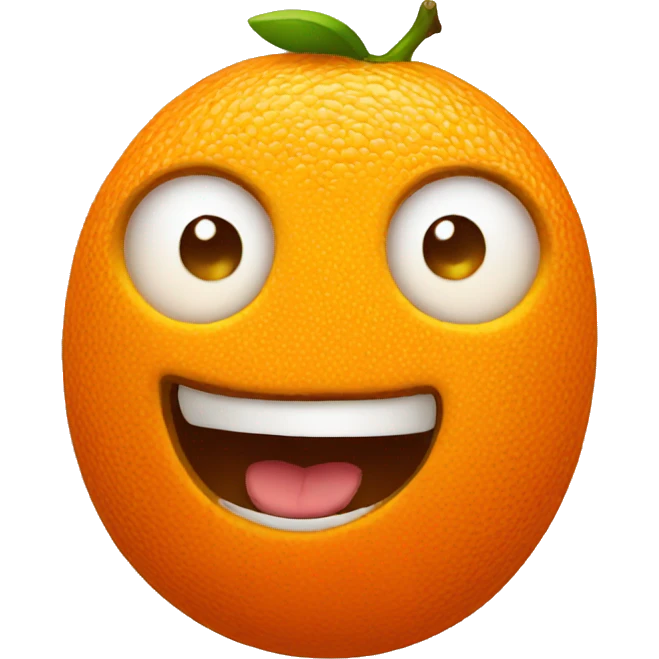 orange emoji