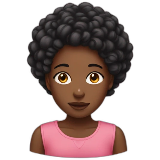 Black girl  emoji