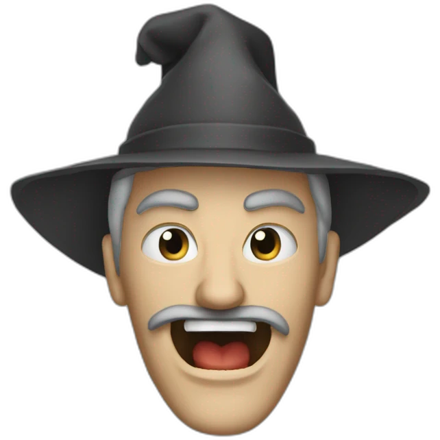 un vilain âne maléfique emoji