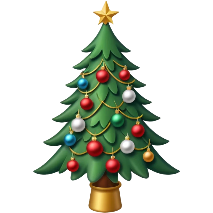 Weihnachtsbaum emoji