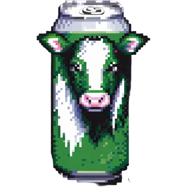 Spotted Cow beer can emoji