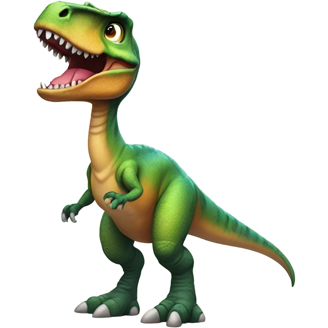 Dinosaur wearing boots emoji