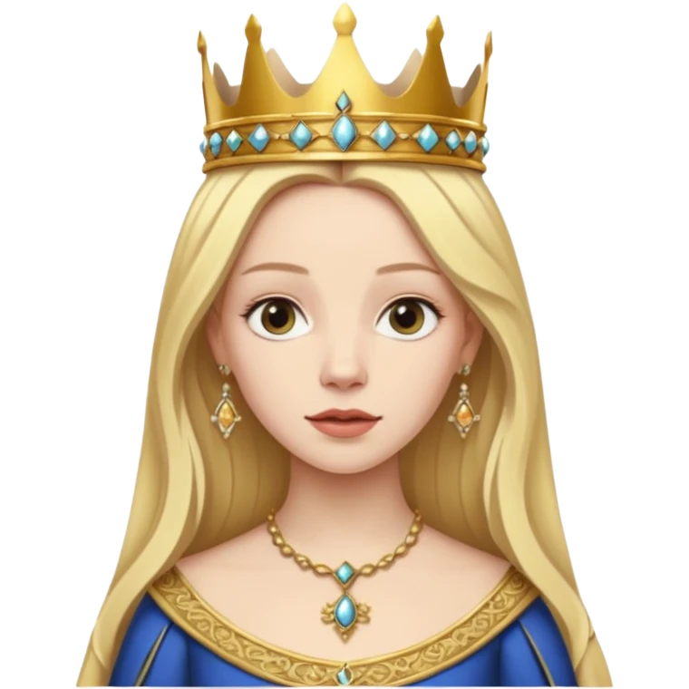 Elizabeth Woodville is the queen of York and looks like a blonde Rebecca Ferguson emoji