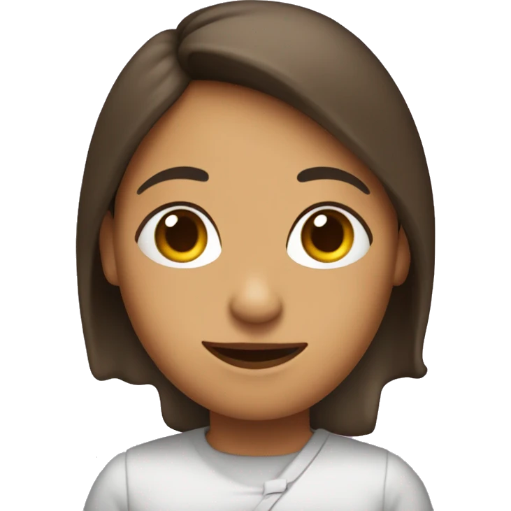 Create an emoji with a “te lo dije” face from a hispanic mom emoji