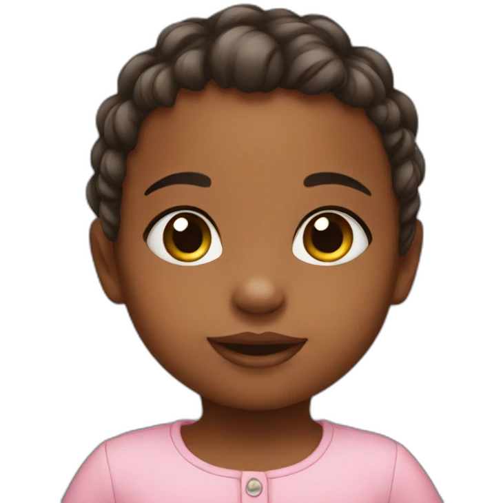 baby girl emoji
