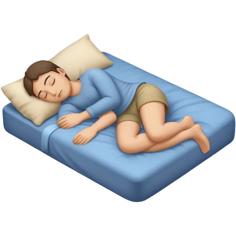 Sleeping full body emoji