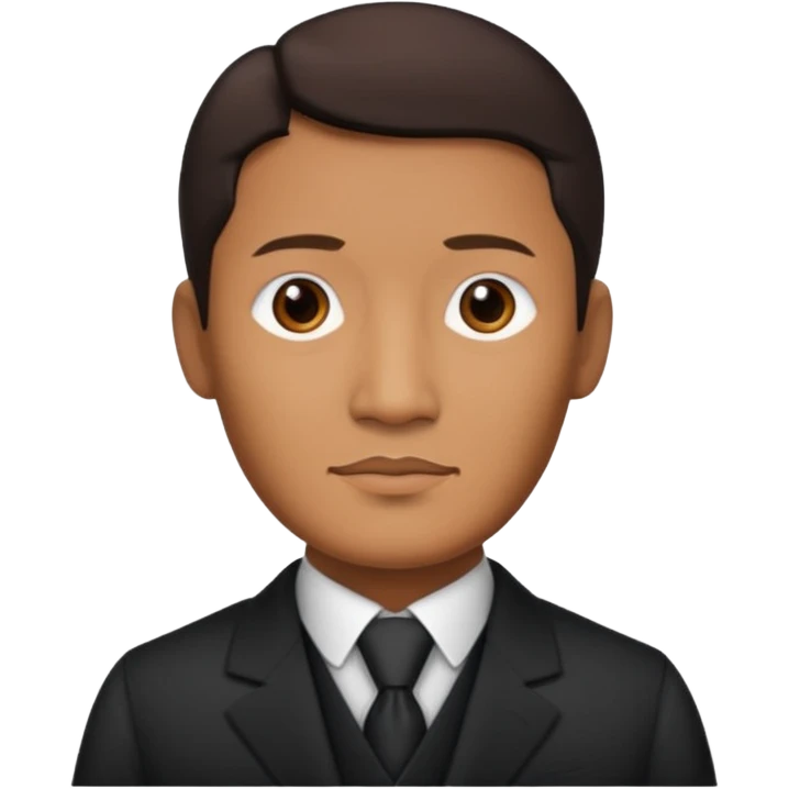 Jose Rizal. The national hero of the Philippines emoji