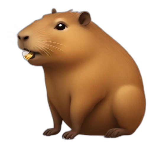 capybara smoking emoji