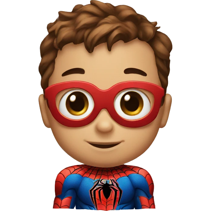 AI generated baby spider man   emoji