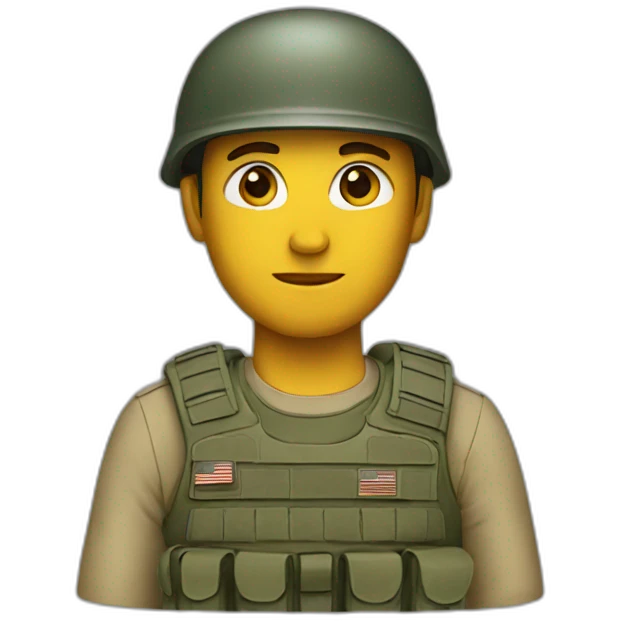 Soldier emoji