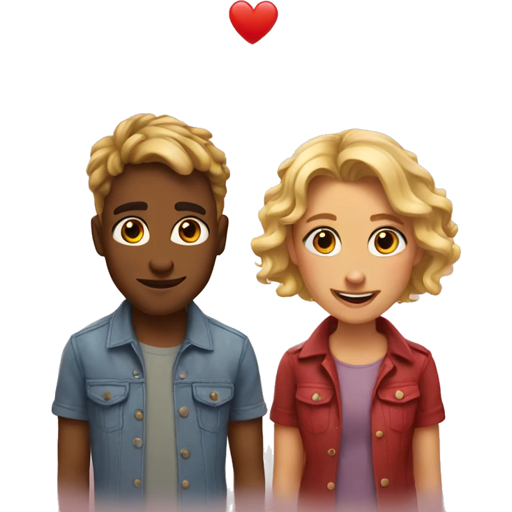 mix these two emojis 🫶❤️ emoji