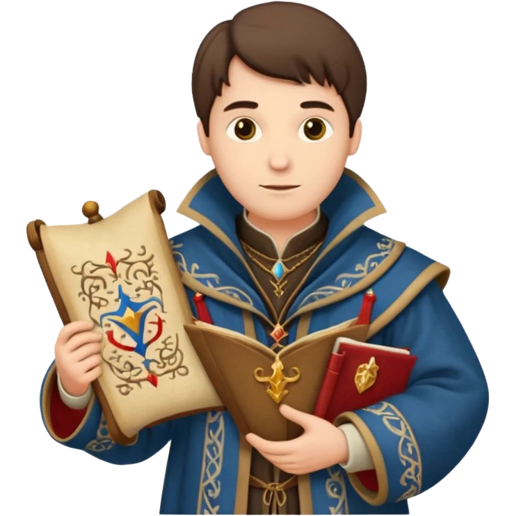 a medieval emissary emoji