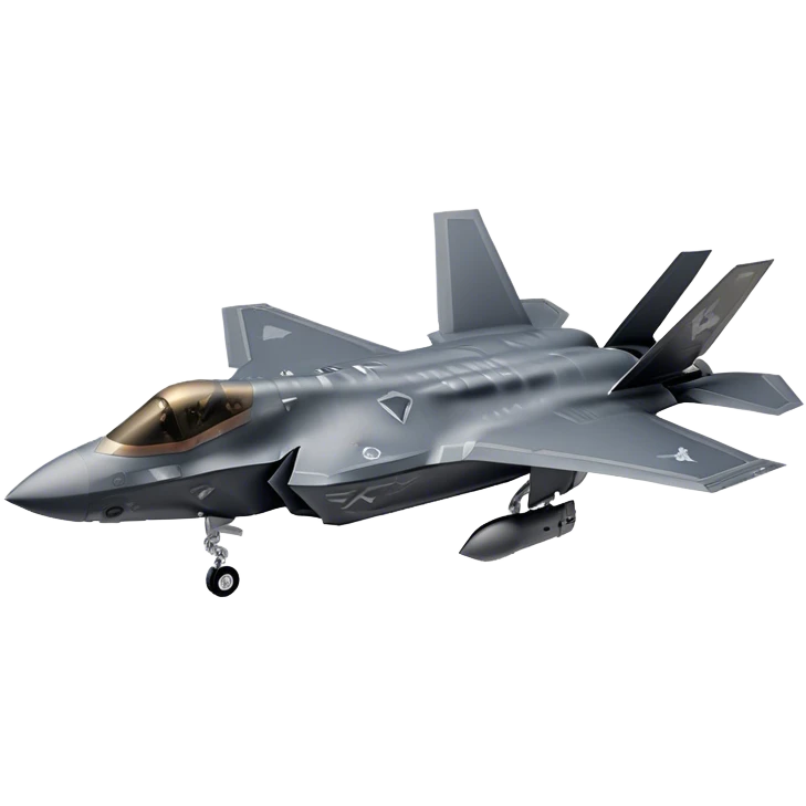 F-35 Lightning II - Lockheed Martin (Model Year: 2022) (Iconic colour: Stealth gray) emoji